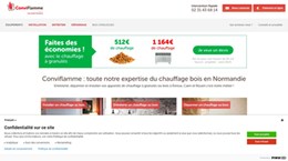 Conviflamme - spécialiste du chauffage éco responsable à Caen