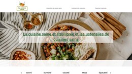 Blog La cuisine saine