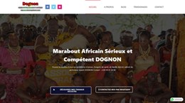 Grand marabout féticheur béninois