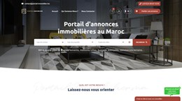 portail immobilier: Portail d'annonces immobilières au Maroc