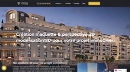 Plan et perspective 3D pour maison