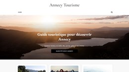 le tourisme à Annecy