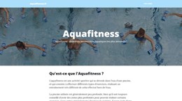 l'aqua fitness