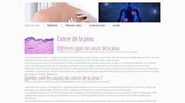 le cancer de la peau