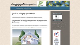 le chauffage geothermique