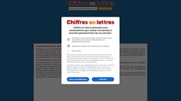 Apprendre à écrire facilement des chiffres en lettres en français