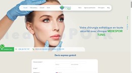 Chirurgie esthetique Tunisie clinique de l'espoir