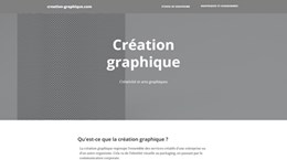 creation graphique