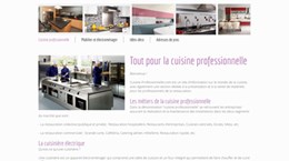 panorama de la cuisine professionnelle