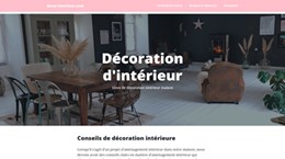 la decoration interieure