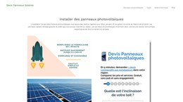devis panneaux