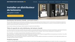 distributeur de boissons