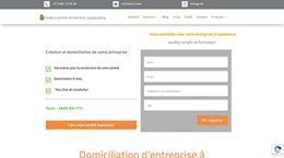 Création entreprise casablanca