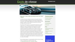 exces de vitesse