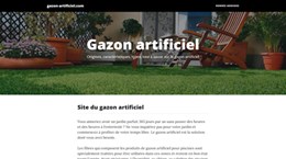 le gazon artificiel