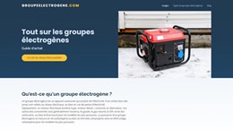 le groupe electrogene