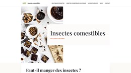 les insectes comestibles