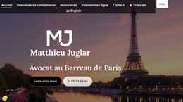 Avocat en droit de la propriété intellectuelle à Paris, Matthieu Juglar