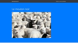 le mouton noir