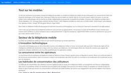 actualités sur les mobiles