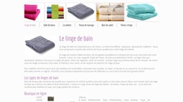 achat de linge de bain