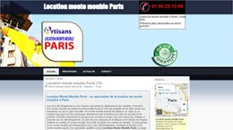 Location monte meuble 75