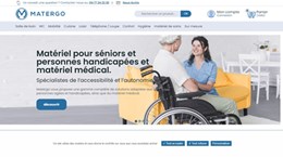 Matergo, vente de produits pour personnes âgées ou handicapées