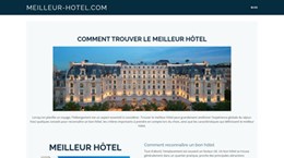 meilleur hotel