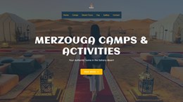 Merzouga luxury desert camp