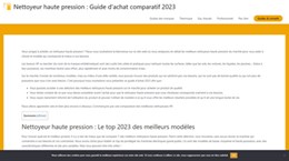 Comparatif et guide dâachat des meilleurs nettoyeurs à haute pression