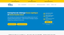 Entreprise de vidange fosse septique