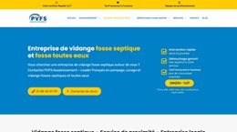 Entreprise de vidange fosse septique 