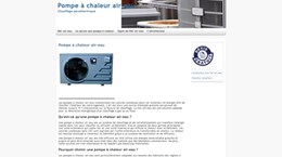 infos sur la pompe a chaleur air eau