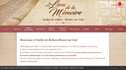 Les Liens de la Mémoire - reliure et dorure sur cuir près de Caen (14)
