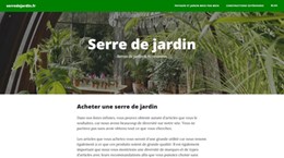 serre de jardin