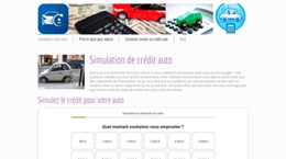 simulation credit auto