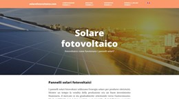 Solare fotovoltaico