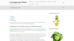 La soupe de choux : Recette de la minceur ?