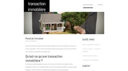 la transaction immobiliere