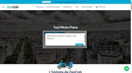 Réservation de taxi moto
